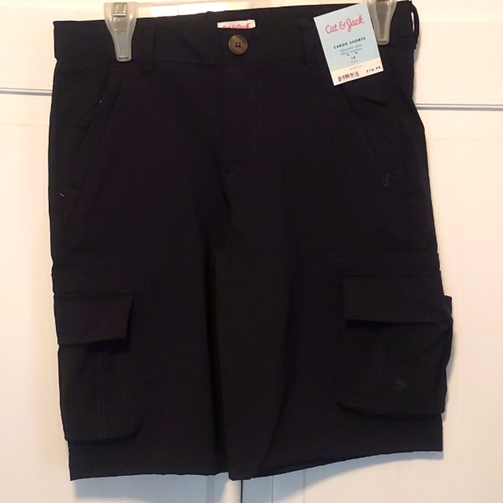 NWT Cat & Jack Cargo Shorts Stretch